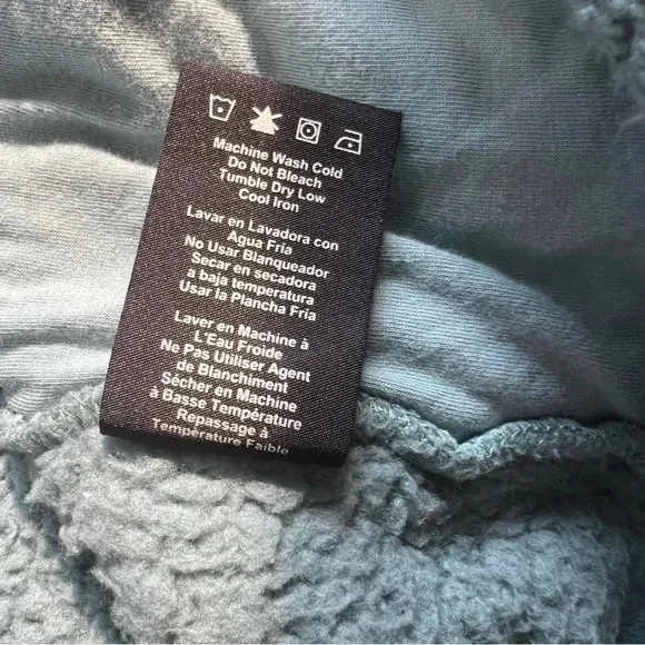 Ugg Gayle Sherpa Half Zip Fleece Jacket Hidden Pocket Green Womens size Small - Picture 16 of 17